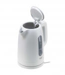 Adler Kettle AD 1379w Electric 2200 W 1.7 L Polypropylene 360&deg; rotational base White