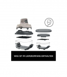 Ninja Airfryer (FN101EUST) Crispi 1700W stone