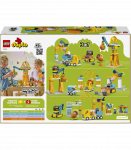 LEGO DUPLO Kolm &uuml;hes ehitusplats ja -masinad