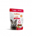 CALIBRA Cat Life Adult Beef in gravy - wet cat food - 85g