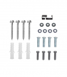 Maclean MC-416 TV Monitor Wall Mount 13"-32" 30kg Tilt Rotate max. VESA 100x100 Black Powder Coating LED OLED LCD