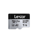 Memory card microSD 1TB C10 A2 U3 V30 205/150MB/s Silver Plus