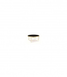 Diivanilaud MYSTIC B must/matt kuld 82 cm