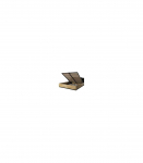 &Uuml;lest&otilde;stetava p&otilde;hjaga voodi 160x200 SIGMA tamm artisan/must