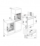 WHIRLPOOL Oven OMSK58HU1SX, Inox, Energy class A+, Steam+