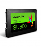 ADATA Ultimate SU650 3D NAND SSD 480 GB SSD form factor 2.5&rdquo; Solid-state drive interface SATA Read speed 520