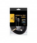 CABLE HDMI-DVI 5M/CC-HDMI-DVI-15 GEMBIRD