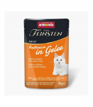 ANIMONDA Vom Feinsten Adult Raffinesse in Jelly rich in Chicken with Turkey - wet food for cats - 85g