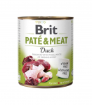 BRIT Pat&eacute; & Meat with Duck - wet dog food - 800g