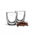 Boorsilikaadist espressoklaasid 2tk 80ml Vaso Lamart LT9009