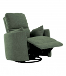 Tugitool STINA kiikuv ja p&ouml;&ouml;rlev manuaalne recliner 83x88xH100cm, roheline