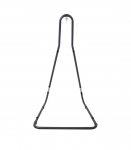 Alus ripptoolile 116x136xH195/230cm, tumehall