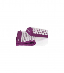 QMED Acupressure mat with cushion Purple