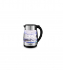 Zelmer ZCK8026 electric kettle 1.7 L 2200 W Black, Transparent