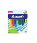 Pelikan viltpliiats, colorella star, 12 v&auml;rvi, &uuml;mar