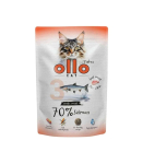 Ollo saszetka nr 3 kot Łosoś 85 g