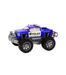 Police Car Pickup Blue Off-Road Police Vehicle