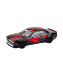 Sports Car Drive Glossy Body Black Red Lines