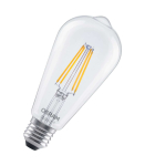 Osram SMART+ MATTER Dimmable Classic Edison 60 827 E27 E27 6 W Warm White Wi-Fi