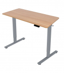 T&ouml;&ouml;laud ERGO FIT 1-motoriga 120x68xH71,5-116cm, tamm/h&otilde;behall