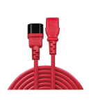 CABLE POWER IEC EXTENSION 2M/RED 30478 LINDY