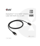 CABLE DP TO HDMI 2M/CAC-1083 CLUB3D