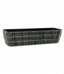 Lillekast WICKER 60x19xH15cm, hall