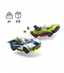 LEGO City Politseiauto ja muskelauto tagaajamine