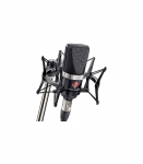 Neumann TLM 102 MT Studio-Set - large-diaphragm condenser microphone with shock mount, black