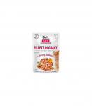 BRIT Care Fillets in Gravy salmon fillets in sauce - wet cat food - 85 g