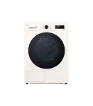 LG RHX1009NWB Dryer Machine with Heat pump, C, Front loading, 9 kg, LED, Depth 66 cm, Wi-Fi, White