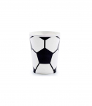 PartyDeco, papist tops 260 ml, 6 tk, Jalgpall