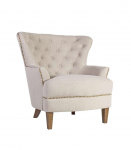 Tugitool HOLMES 79x85xH98cm, beež