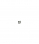 Diivanilaud CALIPSO valge matt/hall 90x50 cm