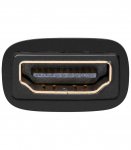 Goobay HDMI/DVI-I adapter, gold-plated 68690 Black HDMI female (Type A) DVI-I female Dual-Link (24+5 pin)
