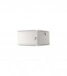 Lanberg Rack cabinet 19" wall-mount 12U/600x450 for self-assembly with metal door (flat pack) WF01-6412-00S Grey