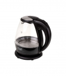 Kettle Adler Kettle AD 1224 Standard 2000 W 1.5 L Glass 360&deg; rotational base Black