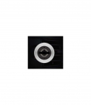 Goobay Magnetic mount Metal Slim Design for smartphones (35mm) 38685 Black/Silver Magnetic holder is suitable