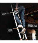 Batavia B.V. Giraffe AIR Telescopic Ladder 2.93 m