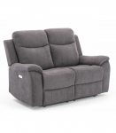 Diivan MILO 2-kohaline elektriline recliner 155x96xH103cm, hall