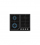 Gorenje GT641KB hob Black Built-in 60 cm Gas 4 zone(s)