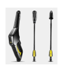 K&auml;rcher K 3 POWER CONTROL pressure washer Upright Electric 380 l/h Black, Yellow