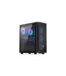 Case|ENDORFY|Signum 300 ARGB|MidiTower|Case product features Transparent panel|Not included|ATX|MicroATX|MiniITX|Colour Black