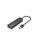 Hub 5w1 Vention USB 3.0 + adapter Gigabit Ethernet