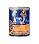 OptiVital puszka -soczyste kawałki dla dorosłych ps&oacute;w dietetyczne kawałki z indykiem w sosie  415g