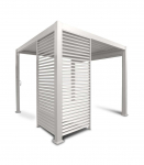 Lamellsein varikatusele MIRADOR-111 93cm, valge
