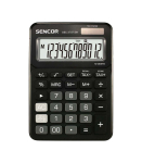 Calculator SEC 372BK Table, 12 Digit LCD