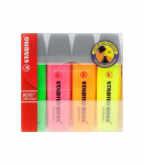 STABILO tekstimarker, BOSS ORIGINAL, 4 tk, neoon