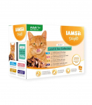IAMS DELIGHTS Land & Sea Collection in Jelly box &ndash; wet cat food &ndash; 12x85g