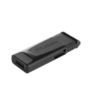Verbatim 49328 Slider USB Drive, 128 GB, 2.0, Slide, 8 g, Black